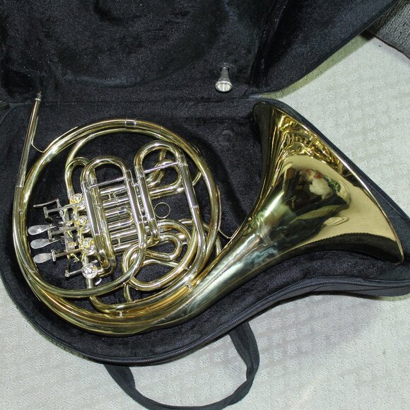 Allora AAHN-229 Geyer Series Double Horn AAHN229 Lacquer - GUC - Picture 1 of 10